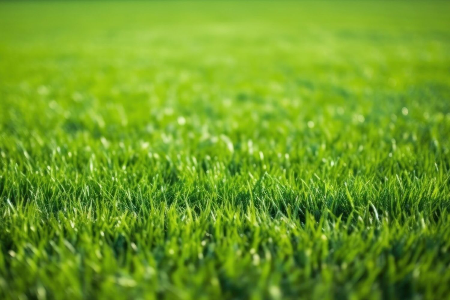 close up of healthy grass